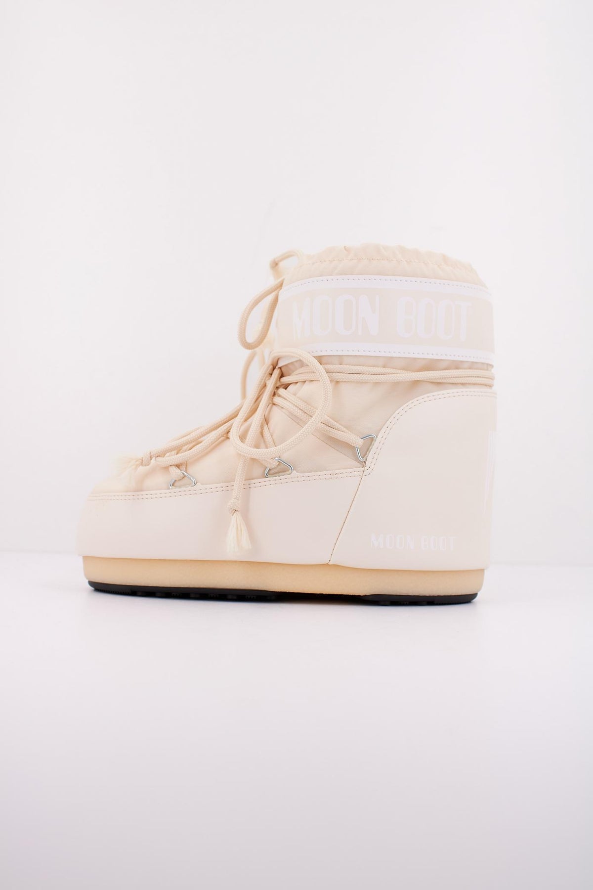 MOON BOOT ICON LOW NYLON en color BLANCO (1)