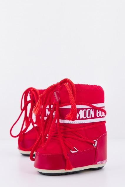 MOON BOOT ICON MINI NYLON en color ROJO (1)