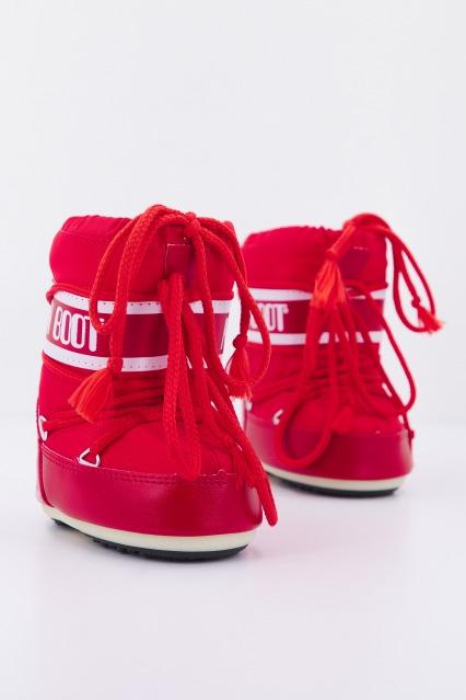 MOON BOOT ICON MINI NYLON en color ROJO (2)