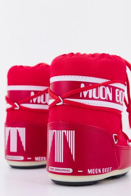 MOON BOOT ICON MINI NYLON en color ROJO (3)