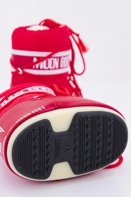 MOON BOOT ICON MINI NYLON en color ROJO (4)