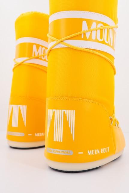 MOON BOOT ICON NYLON en color AMARILLO (3)