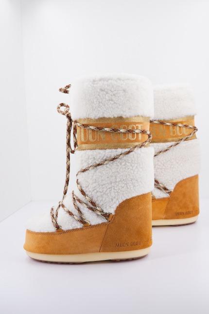 MOON BOOT ICON SHEARLING en color MARRON CLARO (2)