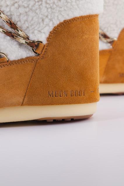 MOON BOOT ICON SHEARLING en color MARRON CLARO (3)
