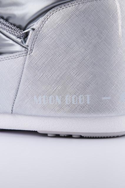MOON BOOT CLASSIC PILL en color PLATA (4)