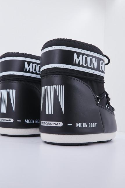 MOON BOOT ICON LOW NYLON en color NEGRO (4)