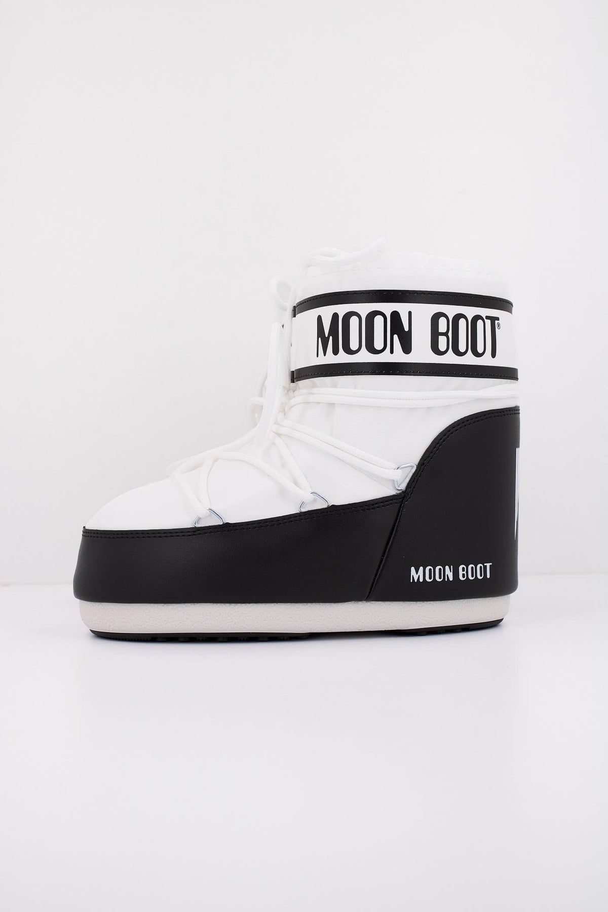 MOON BOOT ICON LOW NYLON en color BLANCO (1)
