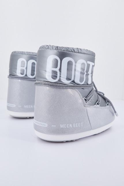 MOON BOOT CLASSIC LOW en color PLATA (3)
