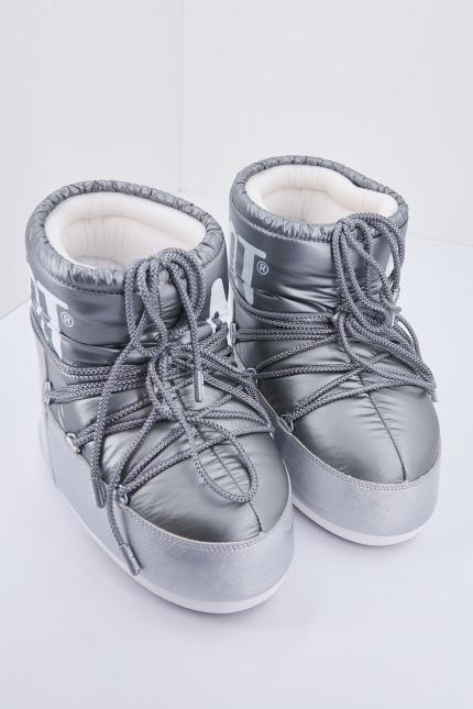 MOON BOOT CLASSIC LOW en color PLATA (4)