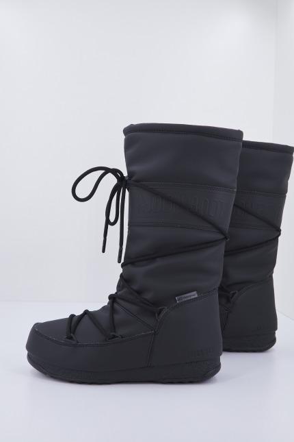 MOON BOOT HIGH RUBBER WP en color NEGRO (2)
