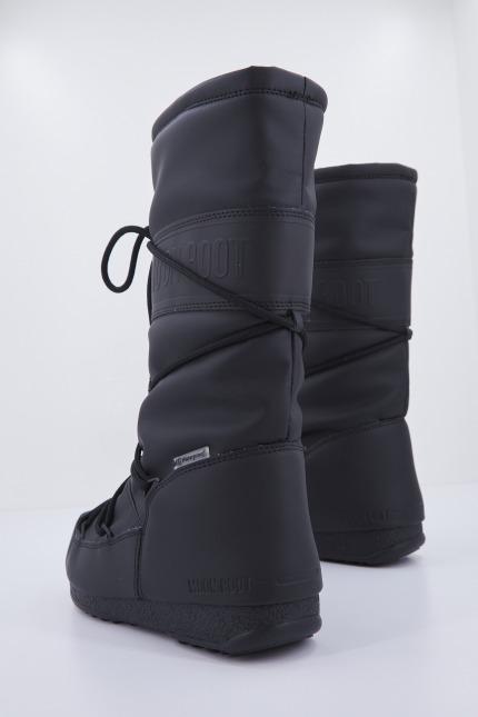MOON BOOT HIGH RUBBER WP en color NEGRO (3)