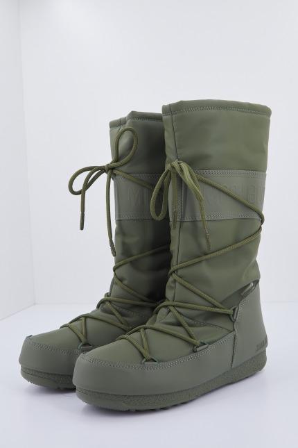 MOON BOOT HIGH RUBBER WP en color VERDE (1)