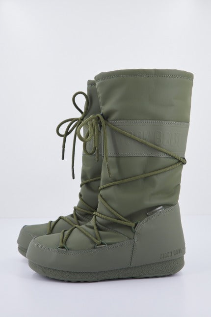 MOON BOOT HIGH RUBBER WP en color VERDE (2)