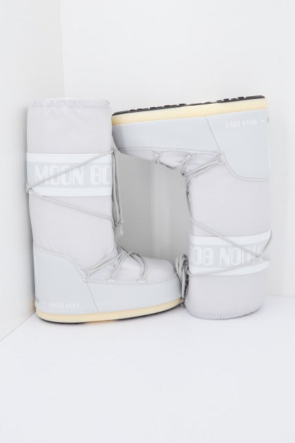 MOON BOOT ICON NYLON en color GRIS (2)