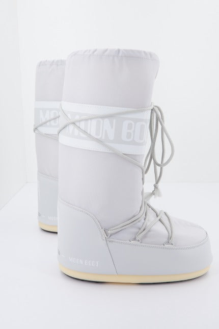 MOON BOOT ICON NYLON en color GRIS (4)