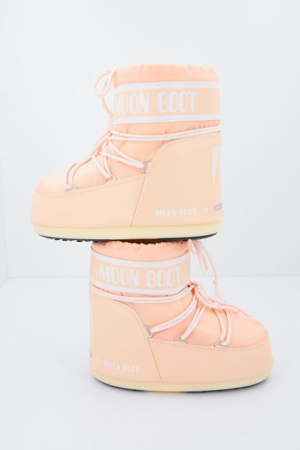 MOON BOOT ICON LOW NYLON en color ROSA (3)
