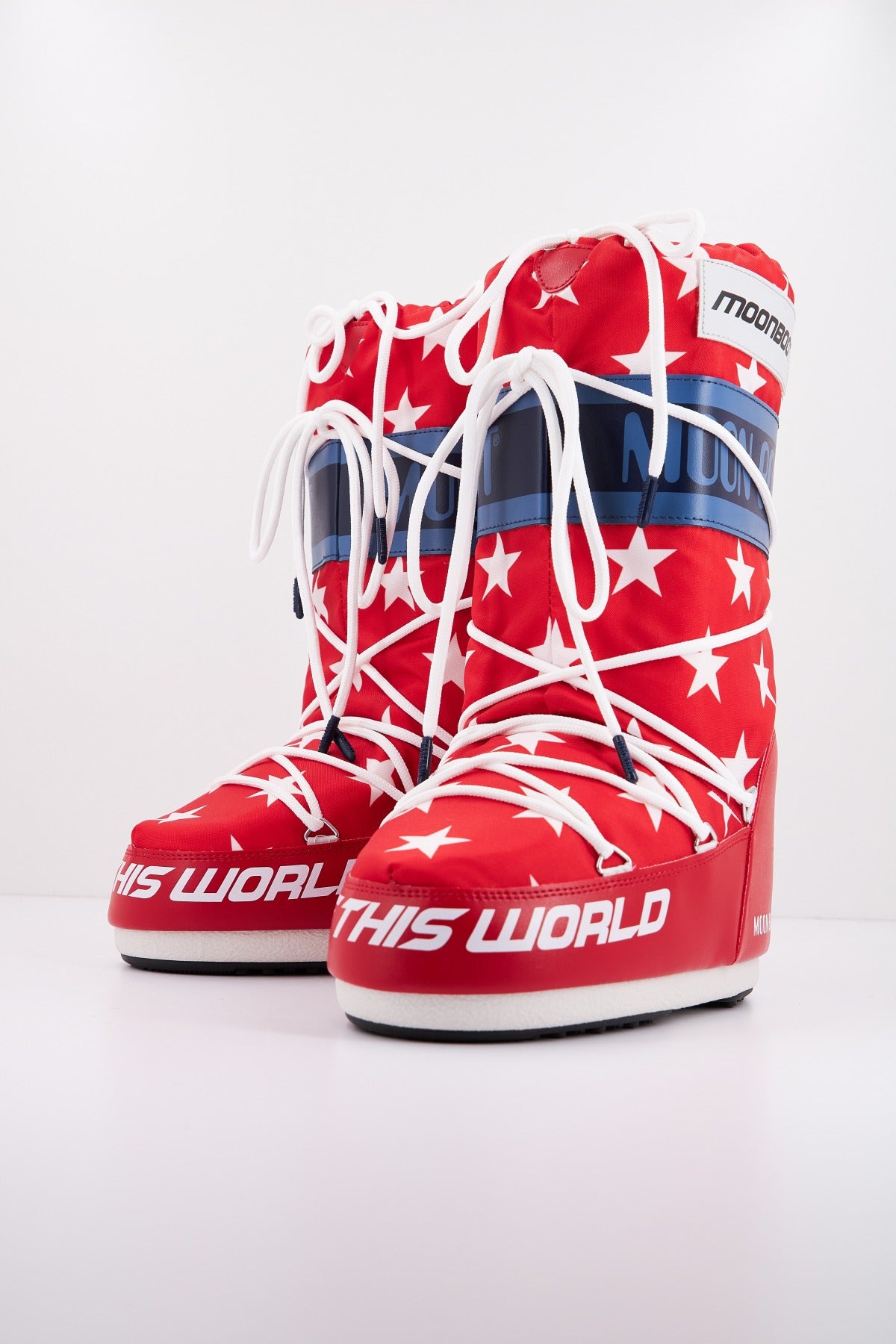 MOON BOOT MB ICON RETROBIKER en color ROJO (2)