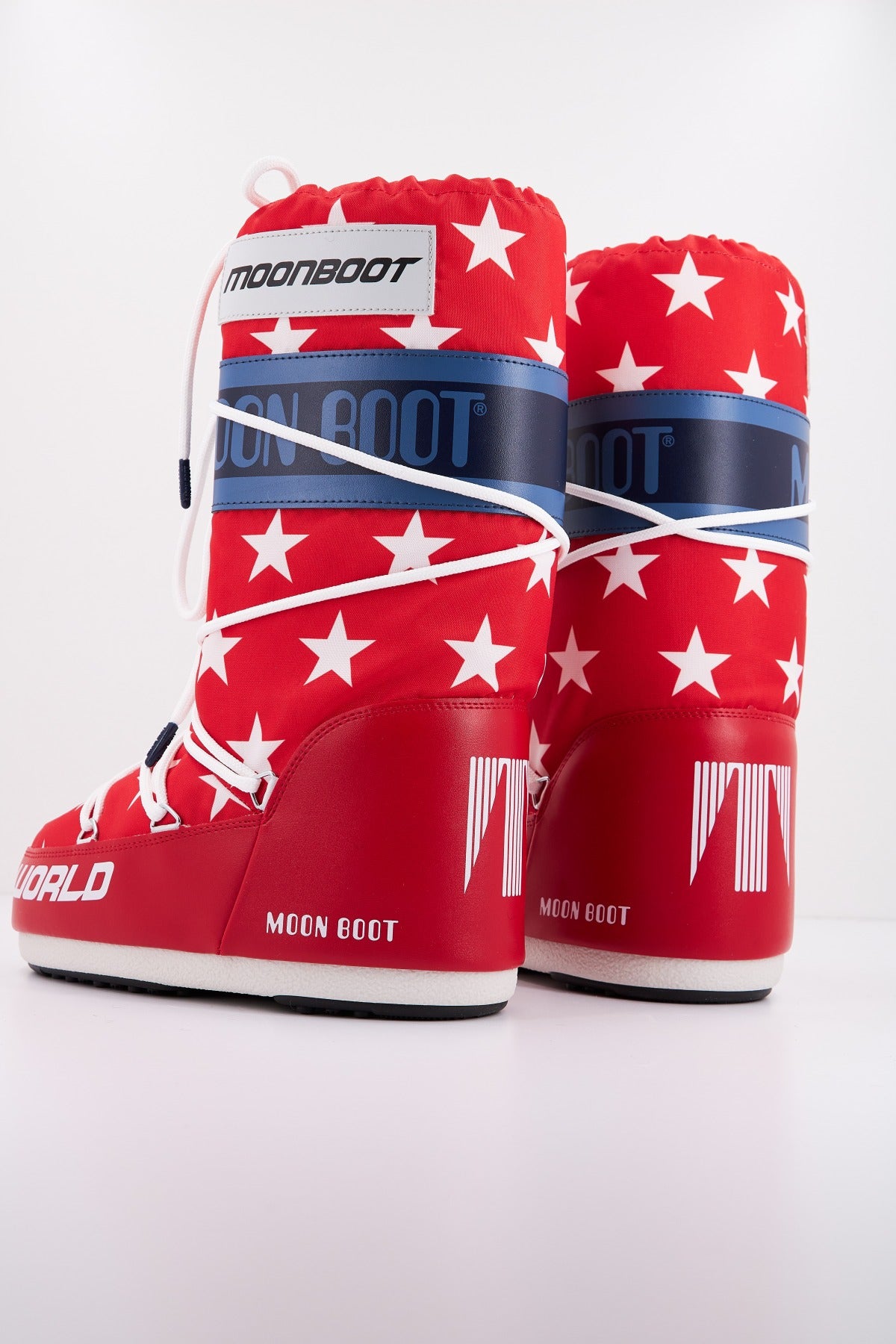 MOON BOOT MB ICON RETROBIKER en color ROJO (3)