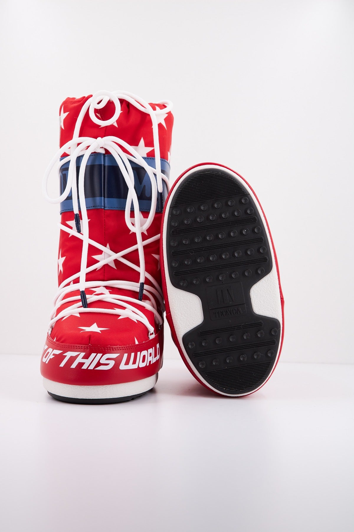 MOON BOOT MB ICON RETROBIKER en color ROJO (4)