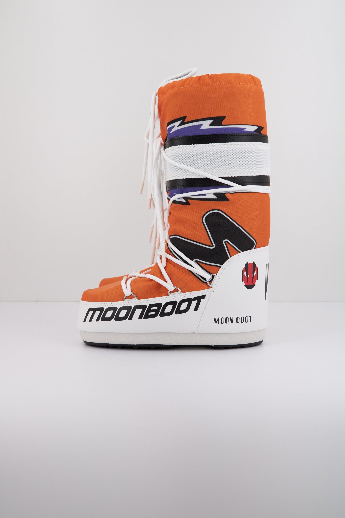 MOON BOOT MB ICON RETROBIKER en color NARANJA (1)
