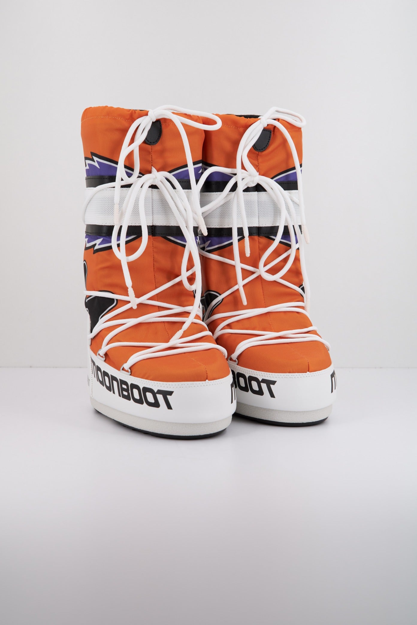 MOON BOOT MB ICON RETROBIKER en color NARANJA (2)