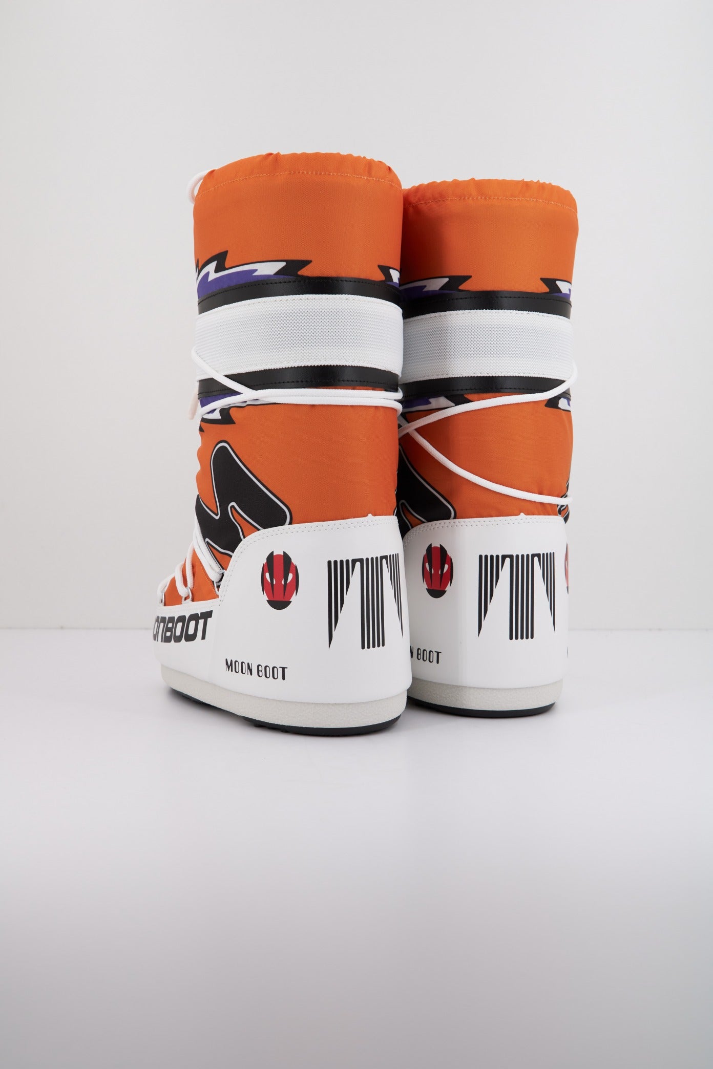 MOON BOOT MB ICON RETROBIKER en color NARANJA (3)
