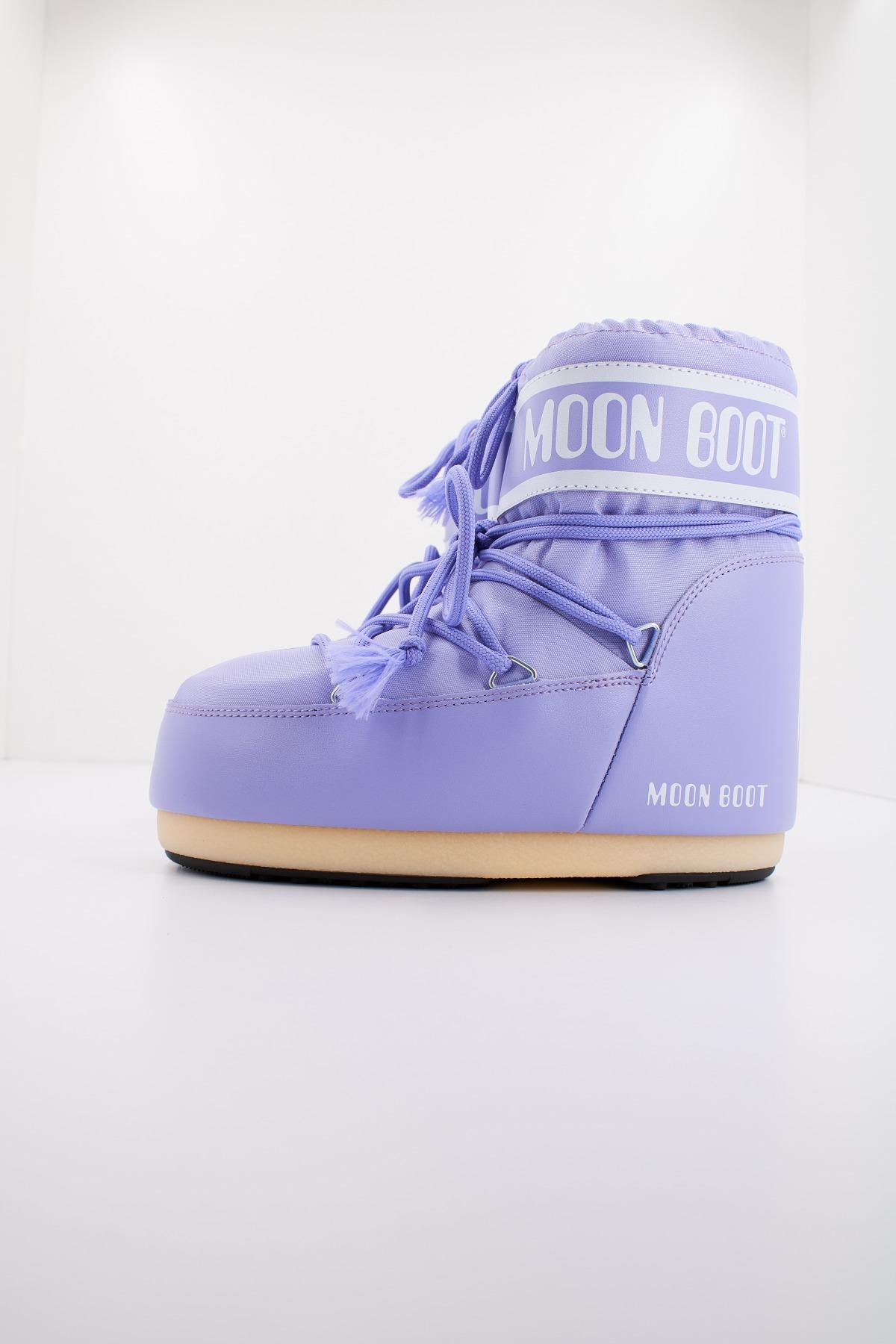 MOON BOOT ICON LOW NYLON en color VIOLETA (1)