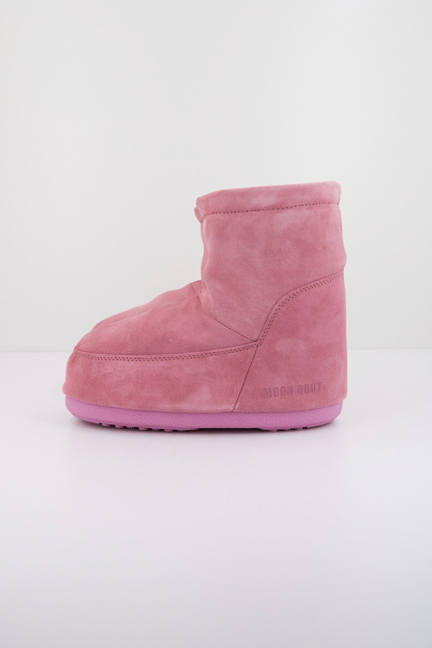 MOON BOOT MB ICON LOW NOLACE SUE en color ROSA (1)
