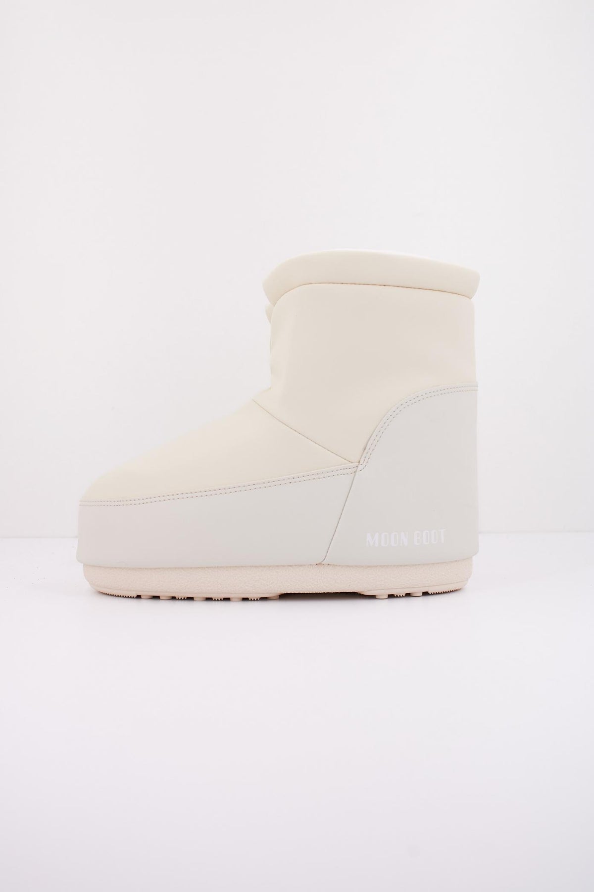 MOON BOOT ICON LOW NOLACE RUBBER en color BLANCO (1)