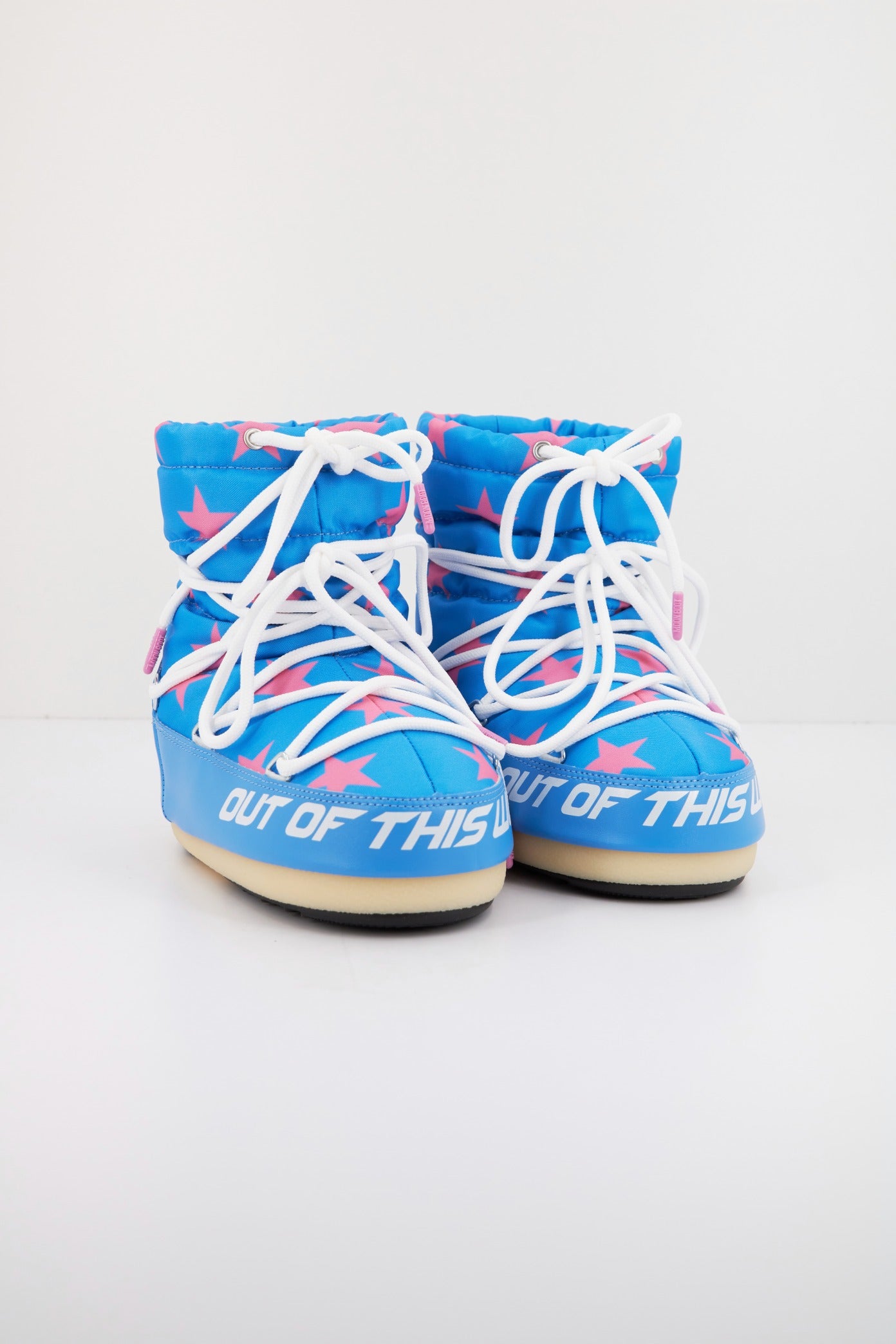 MOON BOOT MB LIGHT LOW STARS en color AZUL (2)