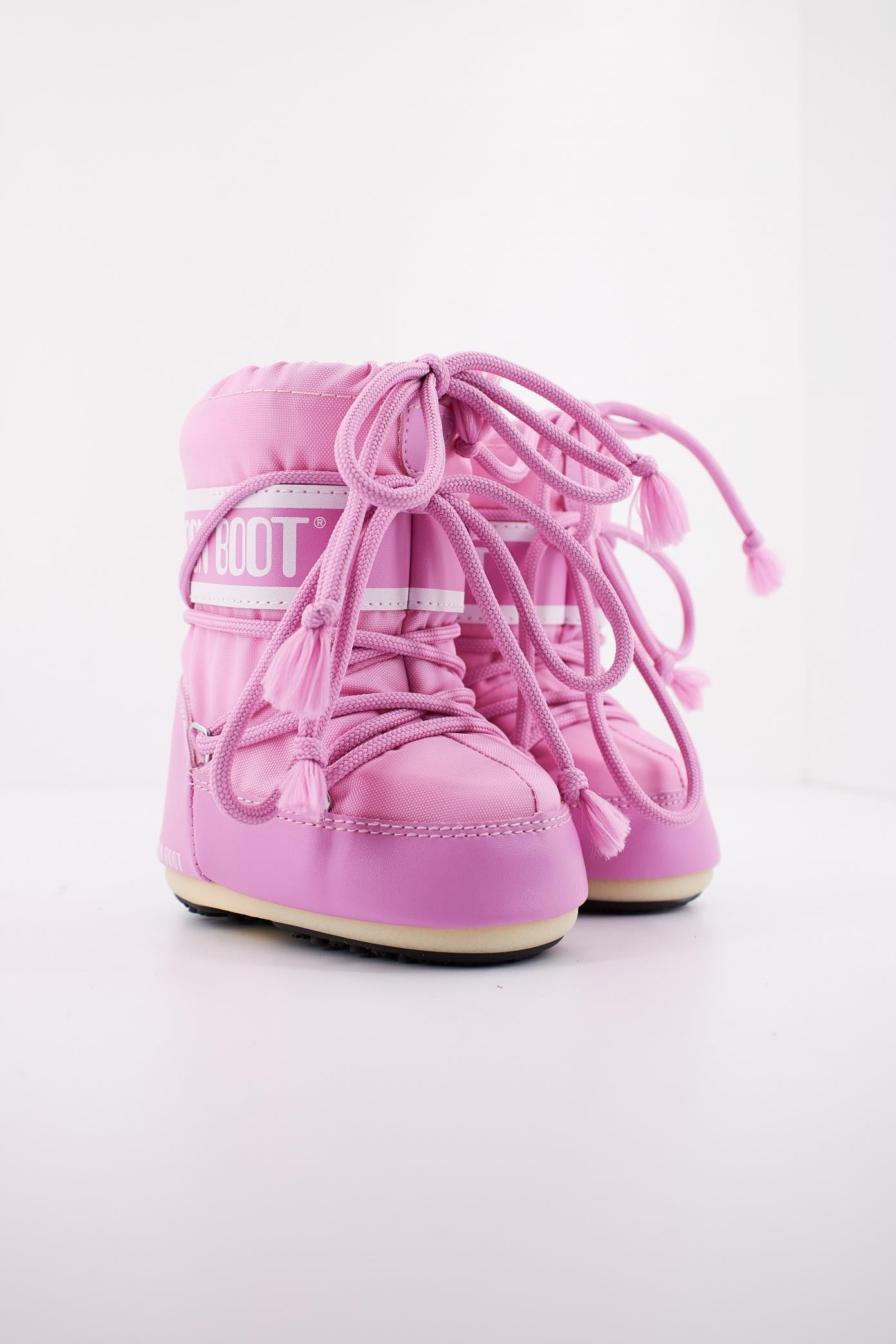 MOON BOOT MB ICON MINI NYLO en color ROSA (2)