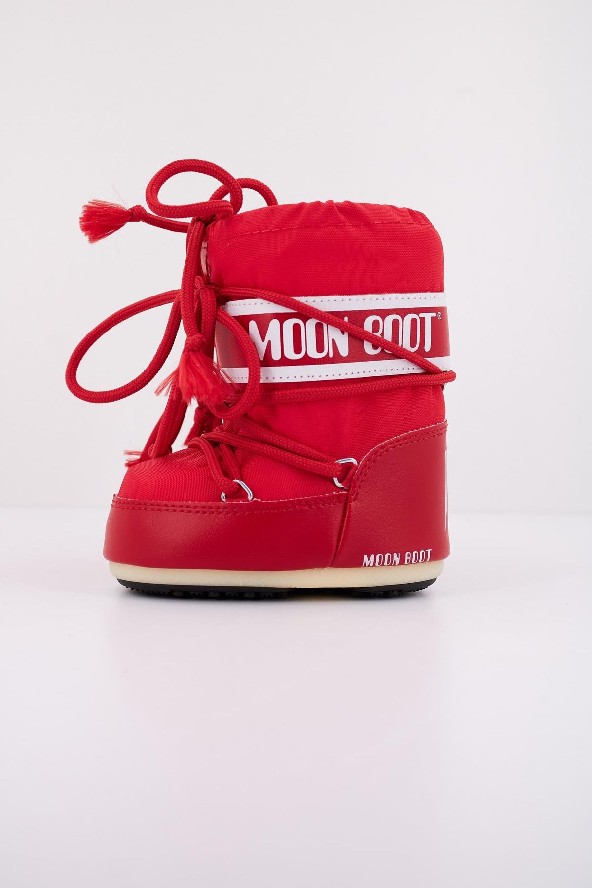 MOON BOOT ICON MINI NYLON en color ROJO (1)