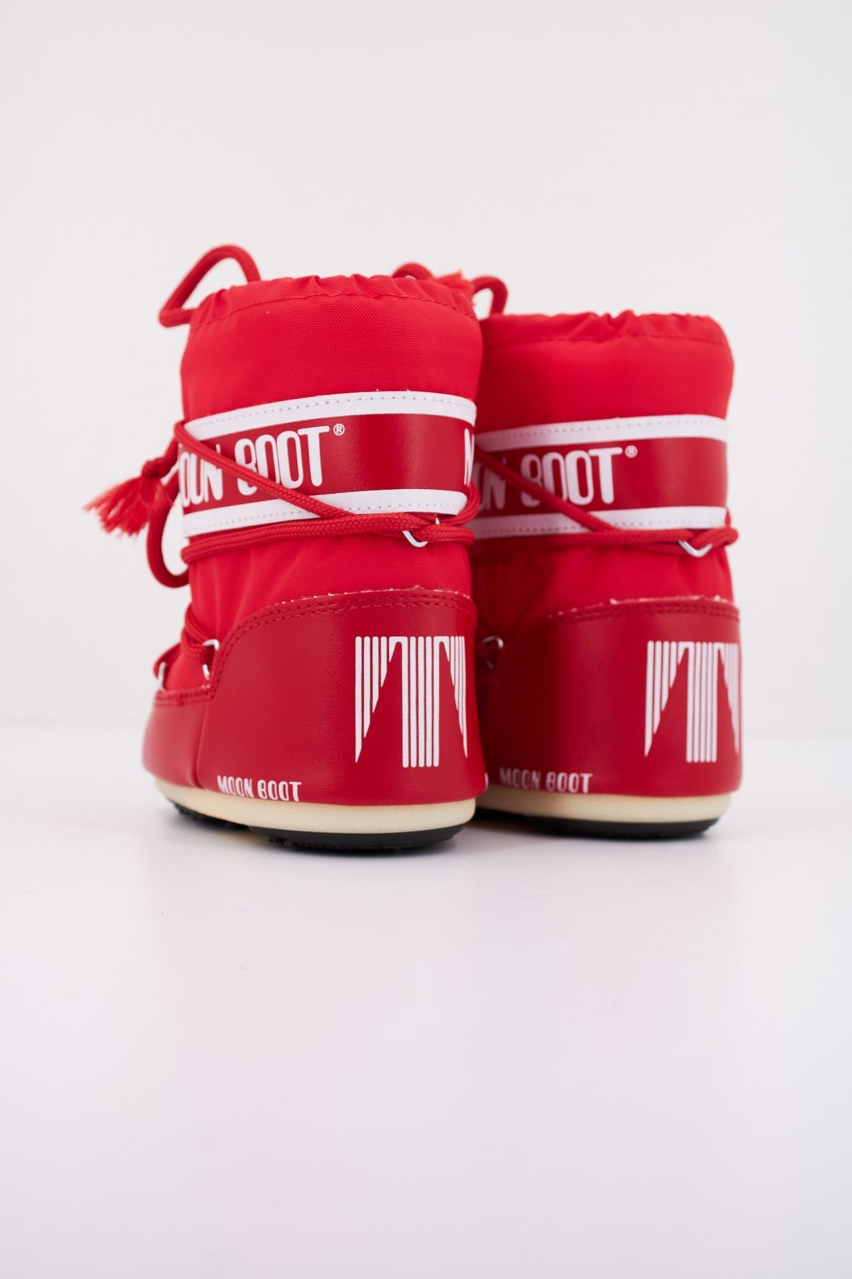 MOON BOOT ICON MINI NYLON en color ROJO (4)