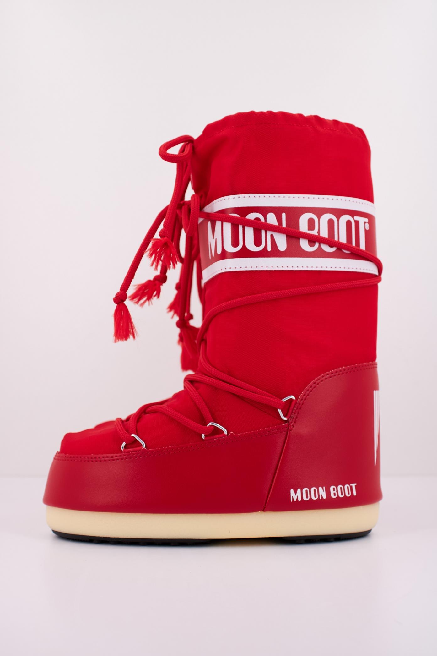 MOON BOOT MB ICON NYLON en color ROJO (1)