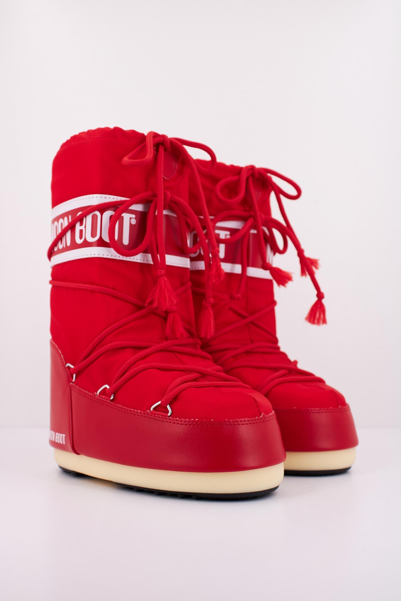MOON BOOT MB ICON NYLON en color ROJO (2)