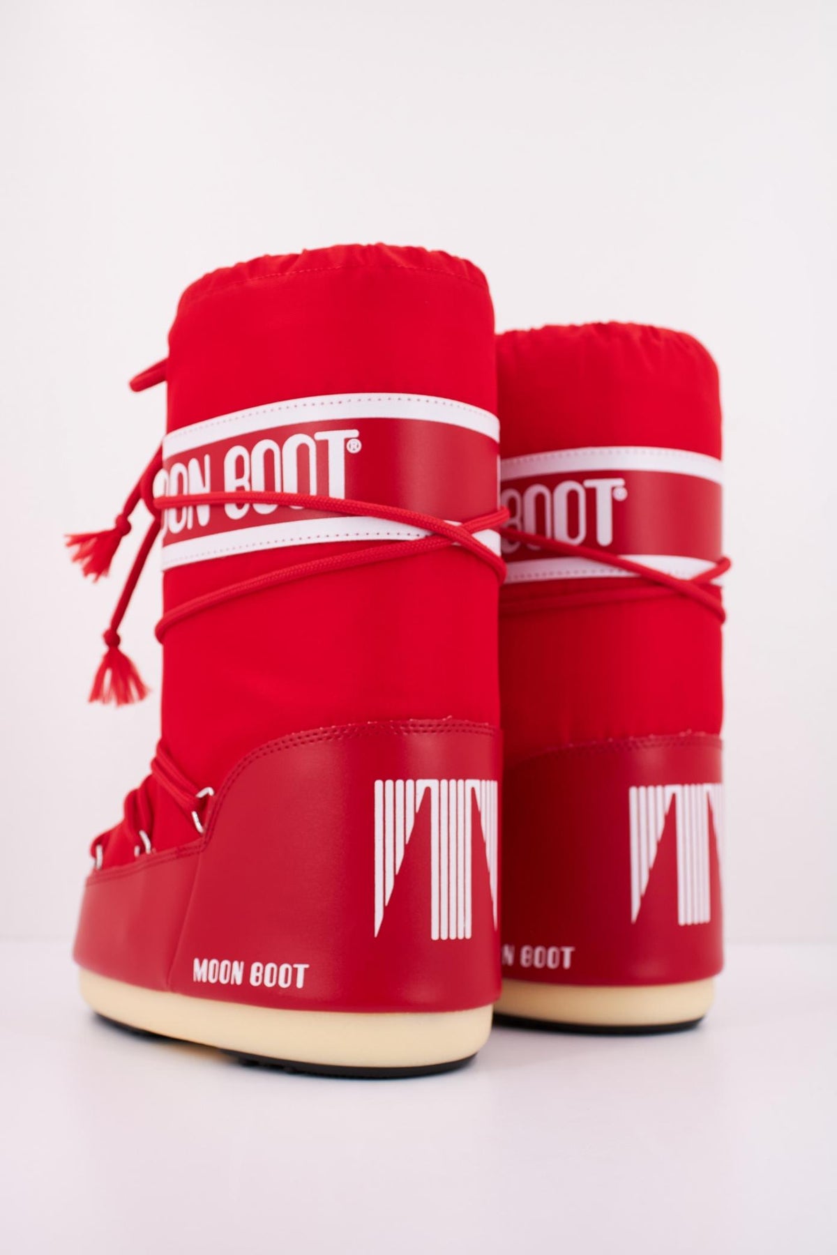 MOON BOOT ICON NYLON K en color ROJO (4)