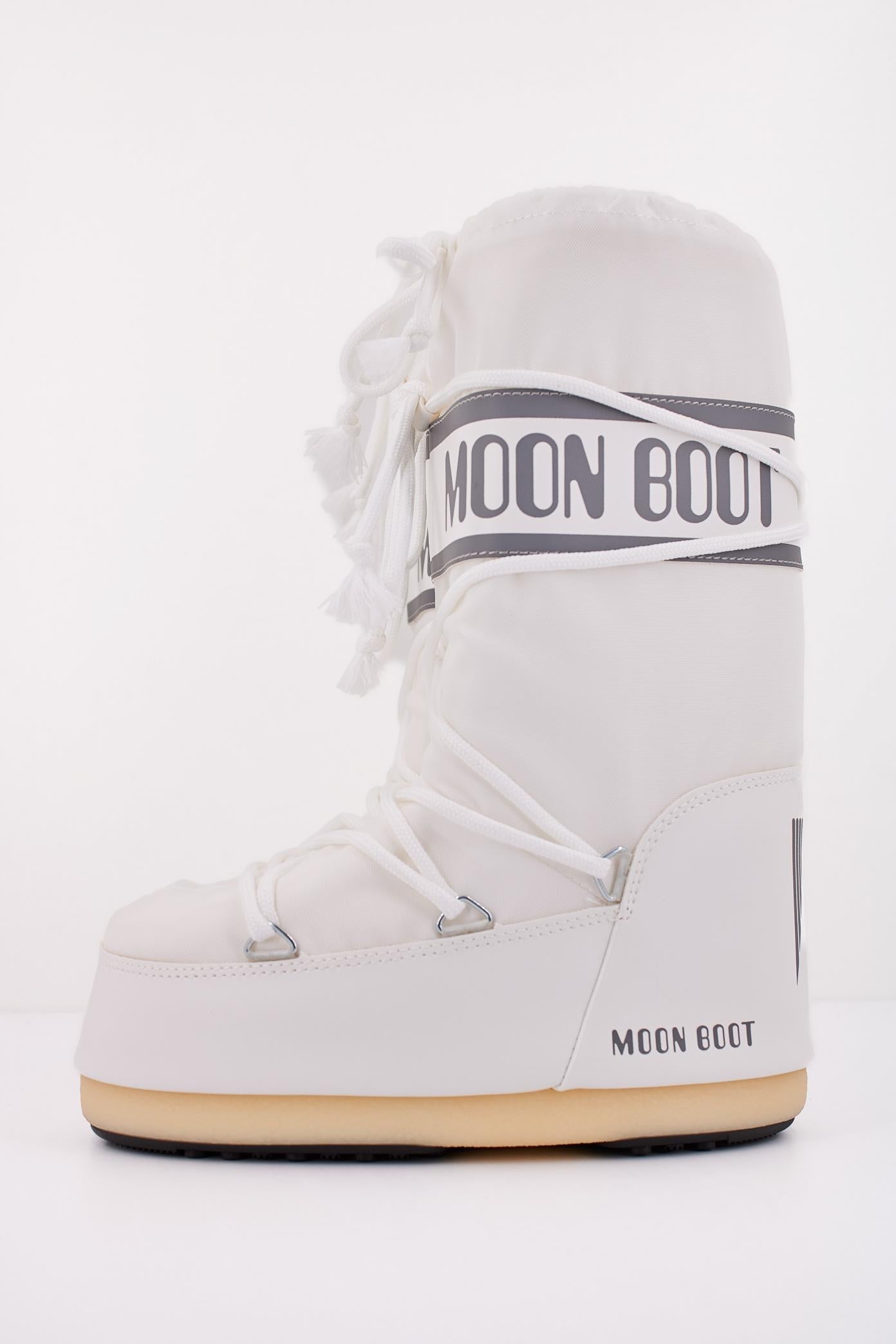 MOON BOOT MB ICON NYLON en color BLANCO (1)
