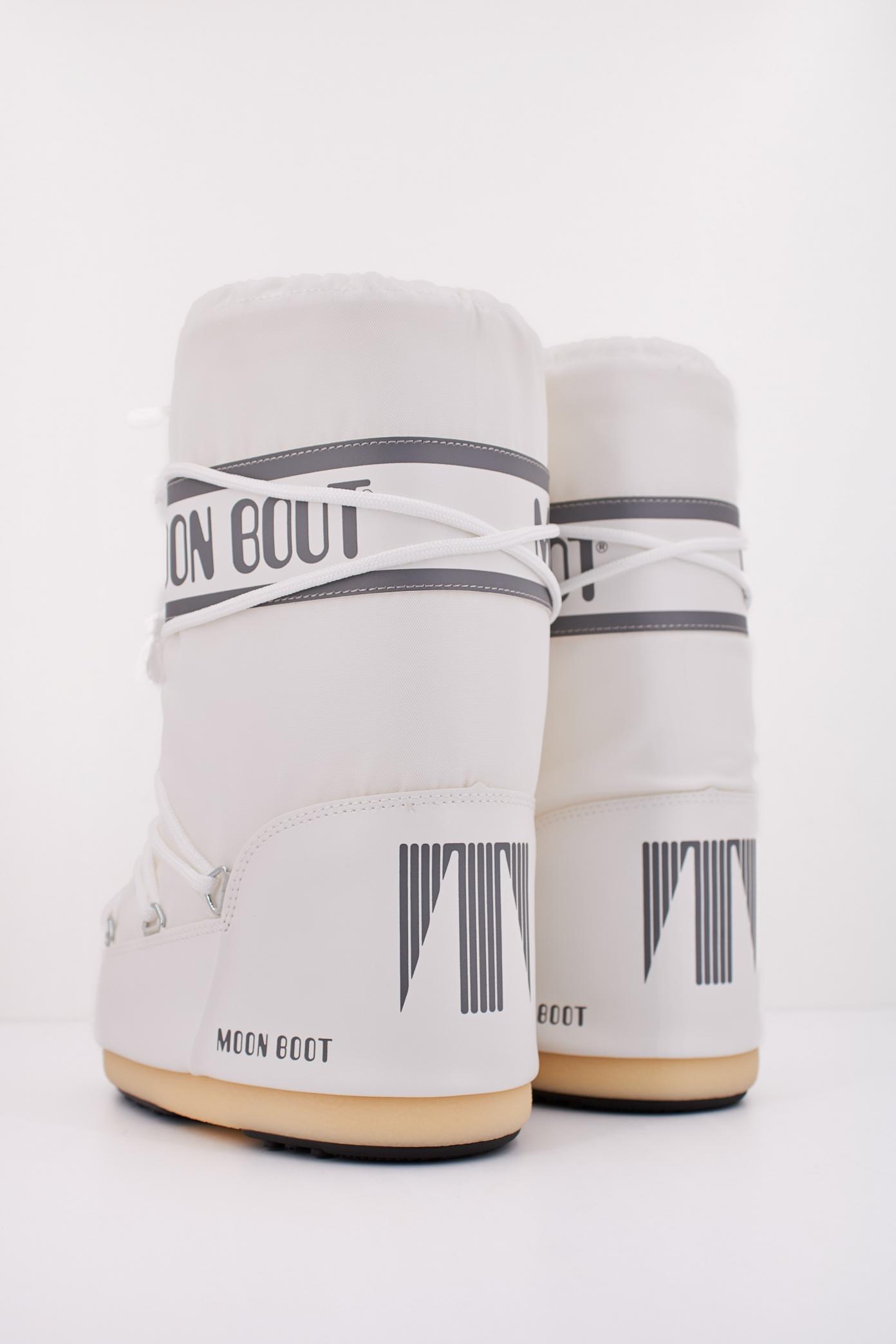 MOON BOOT MB ICON NYLON en color BLANCO (4)