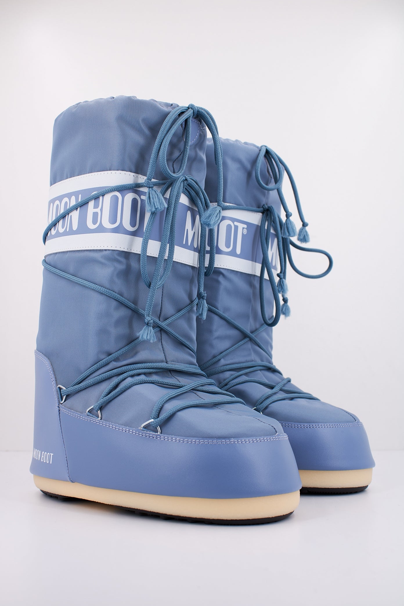 MOON BOOT MB ICON NYLON en color GRIS (2)