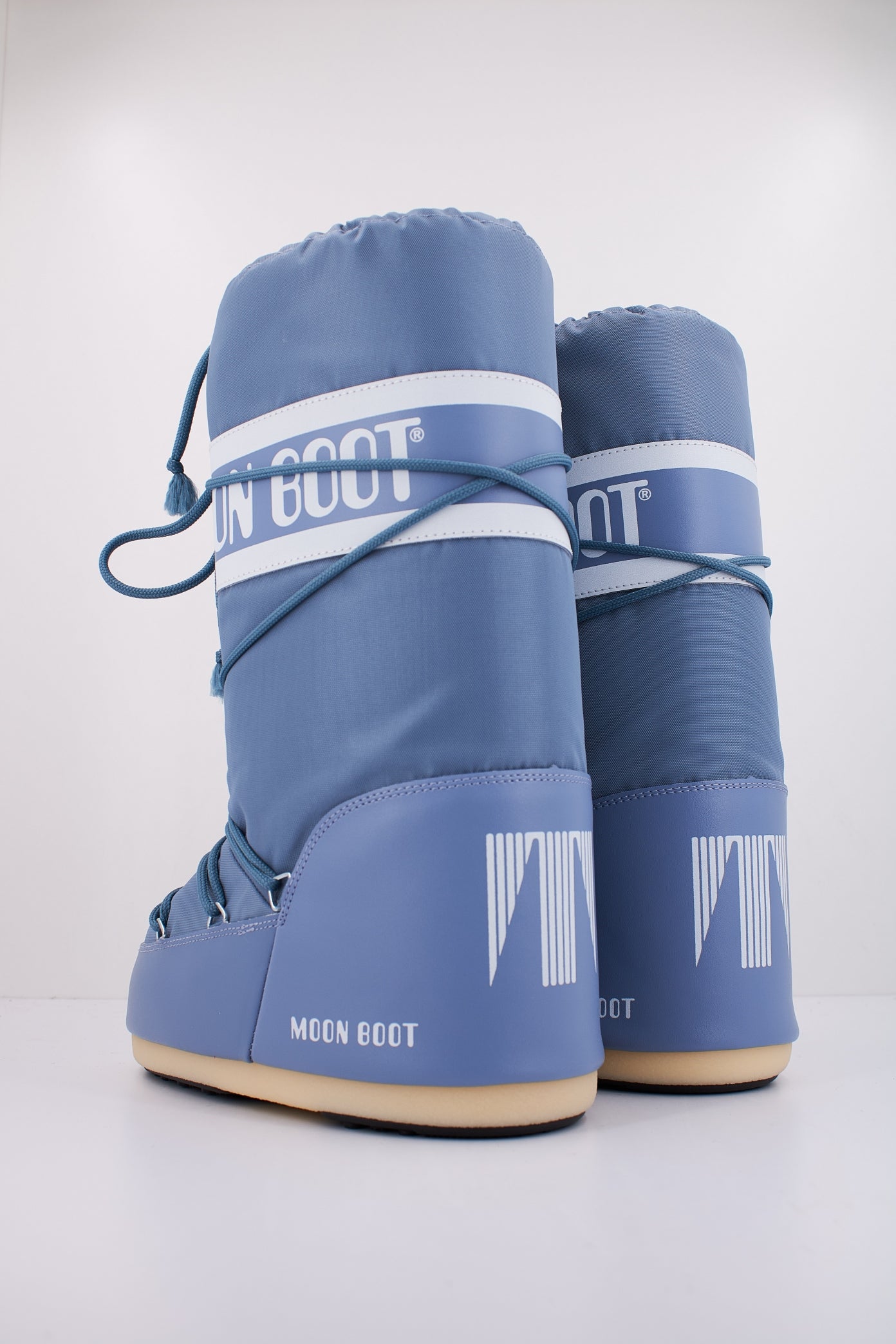 MOON BOOT MB ICON NYLON en color GRIS (4)