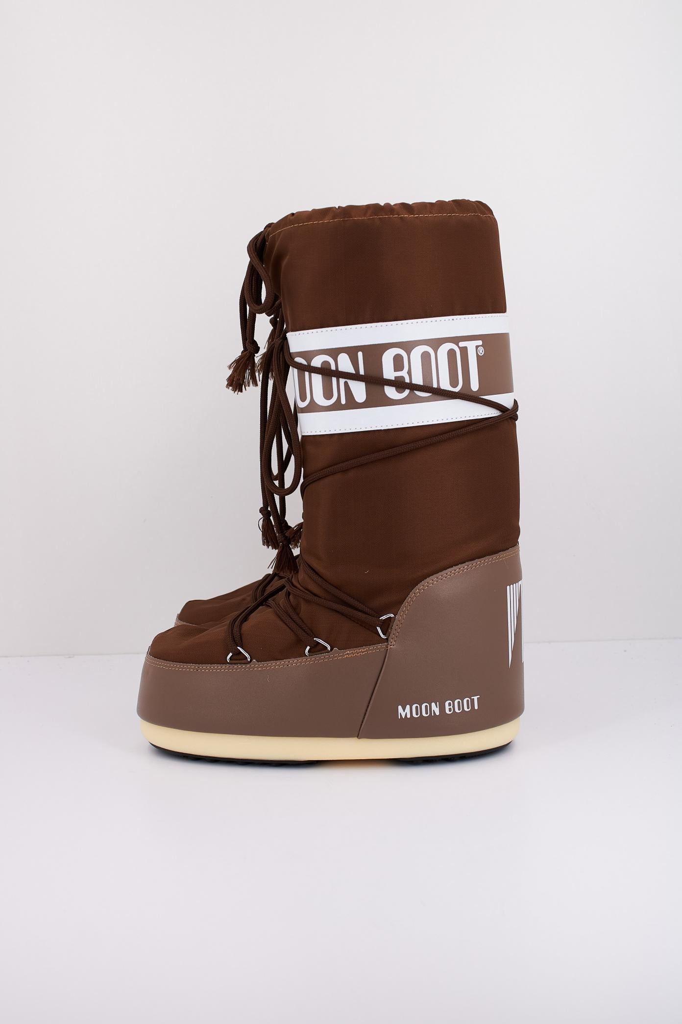 MOON BOOT ICON NYLON en color MARRON (1)