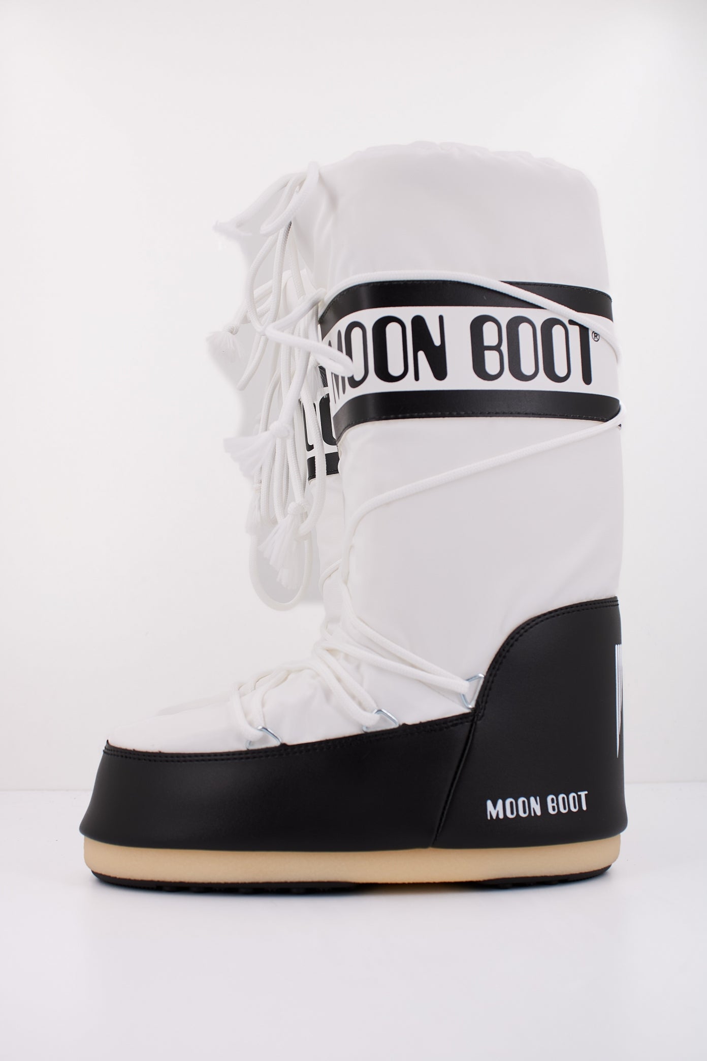MOON BOOT MB ICON NYLON en color BLANCO (1)