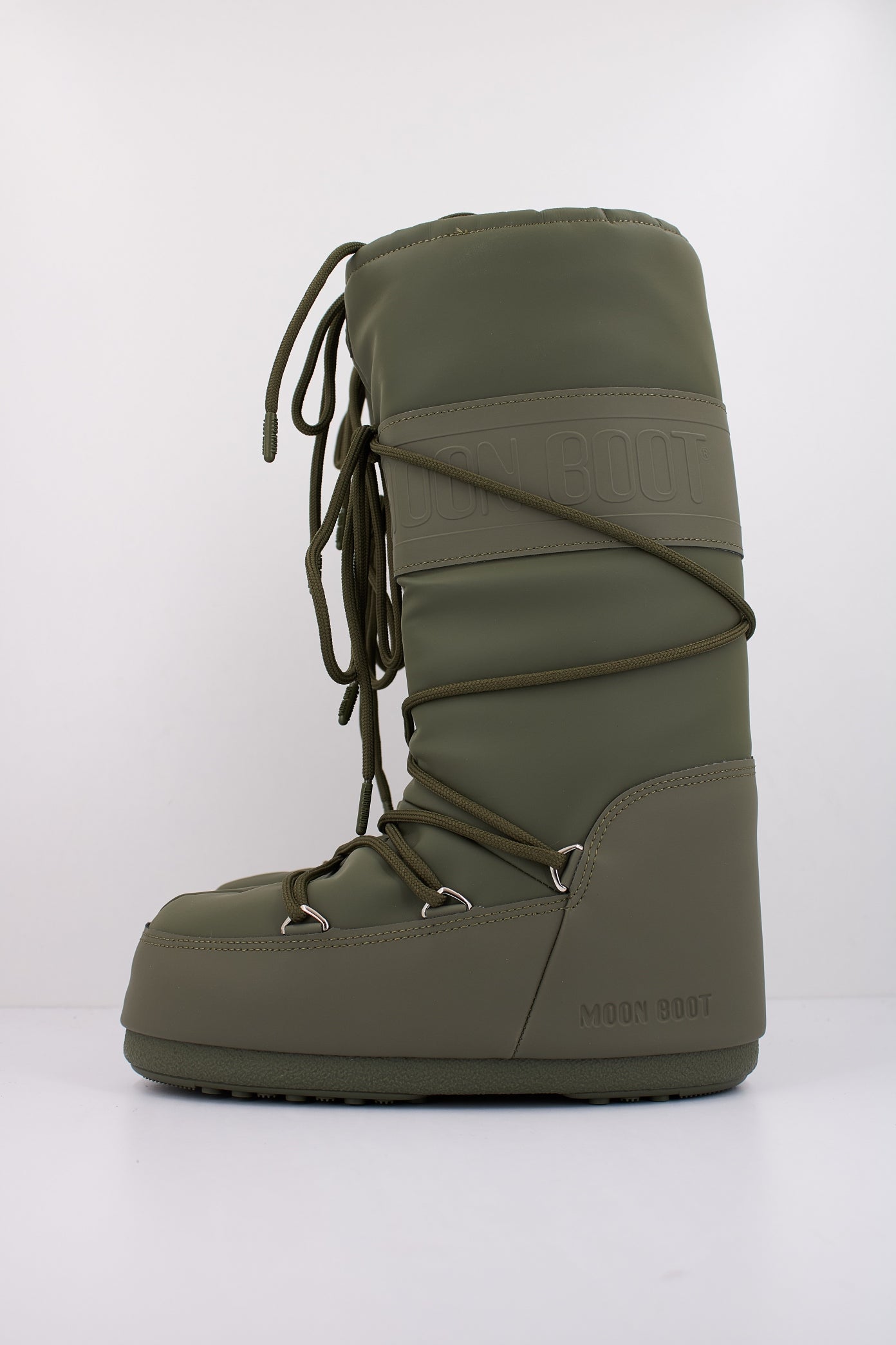 MOON BOOT MB ICON RUBBER en color VERDE (1)