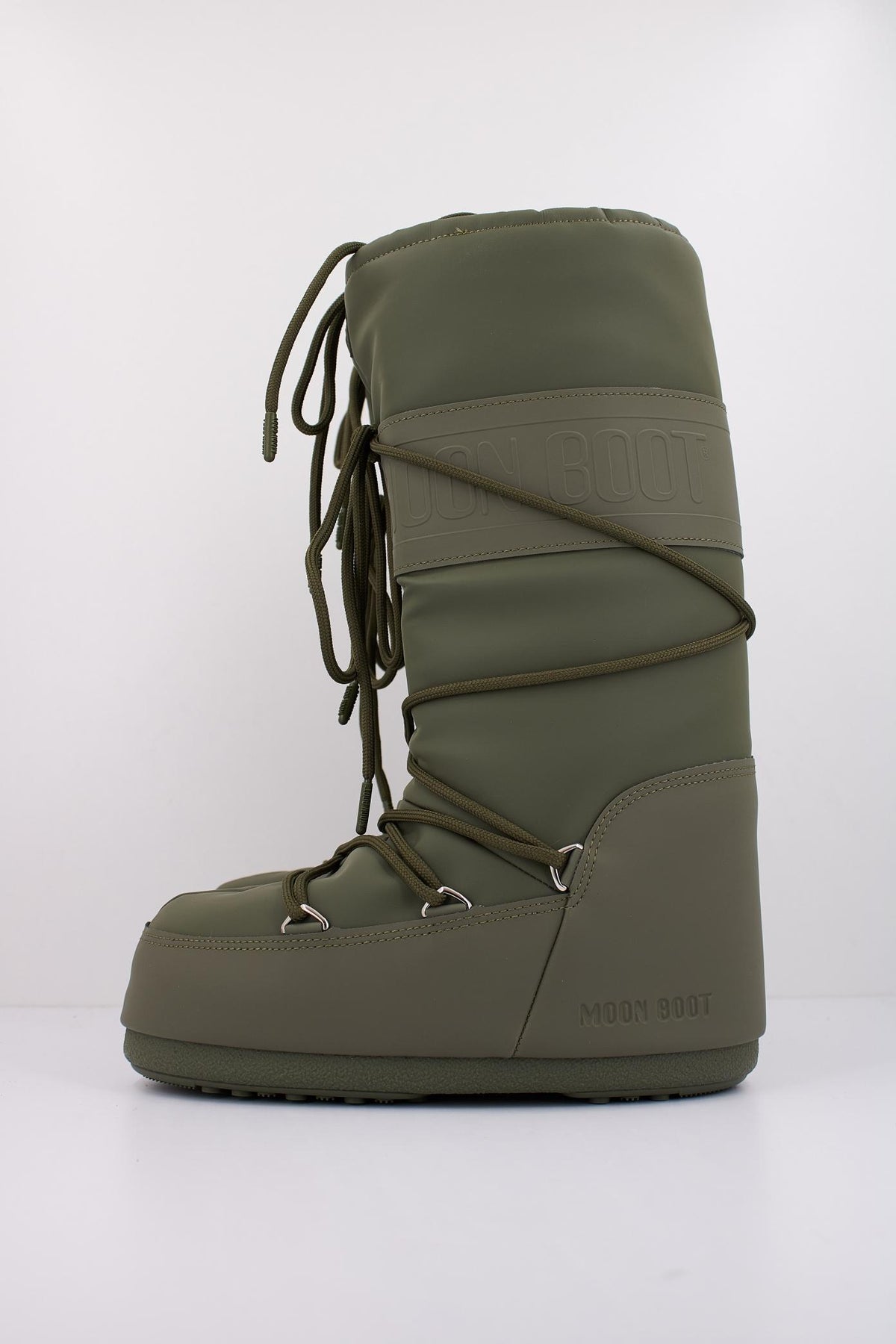 MOON BOOT ICON RUBBER en color VERDE (1)