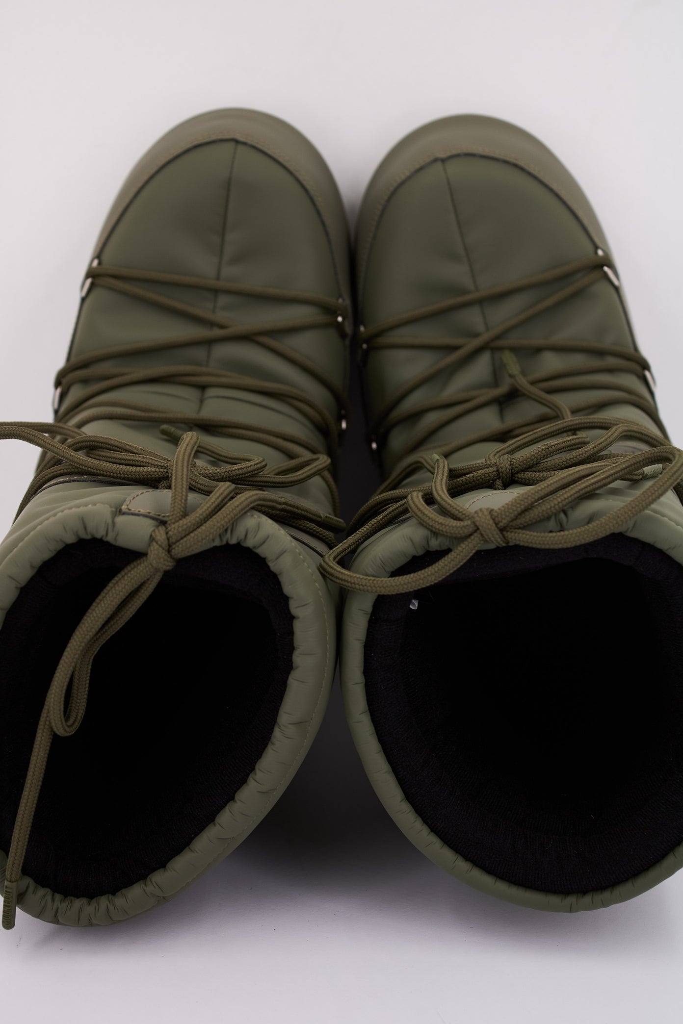 MOON BOOT MB ICON RUBBER en color VERDE (3)