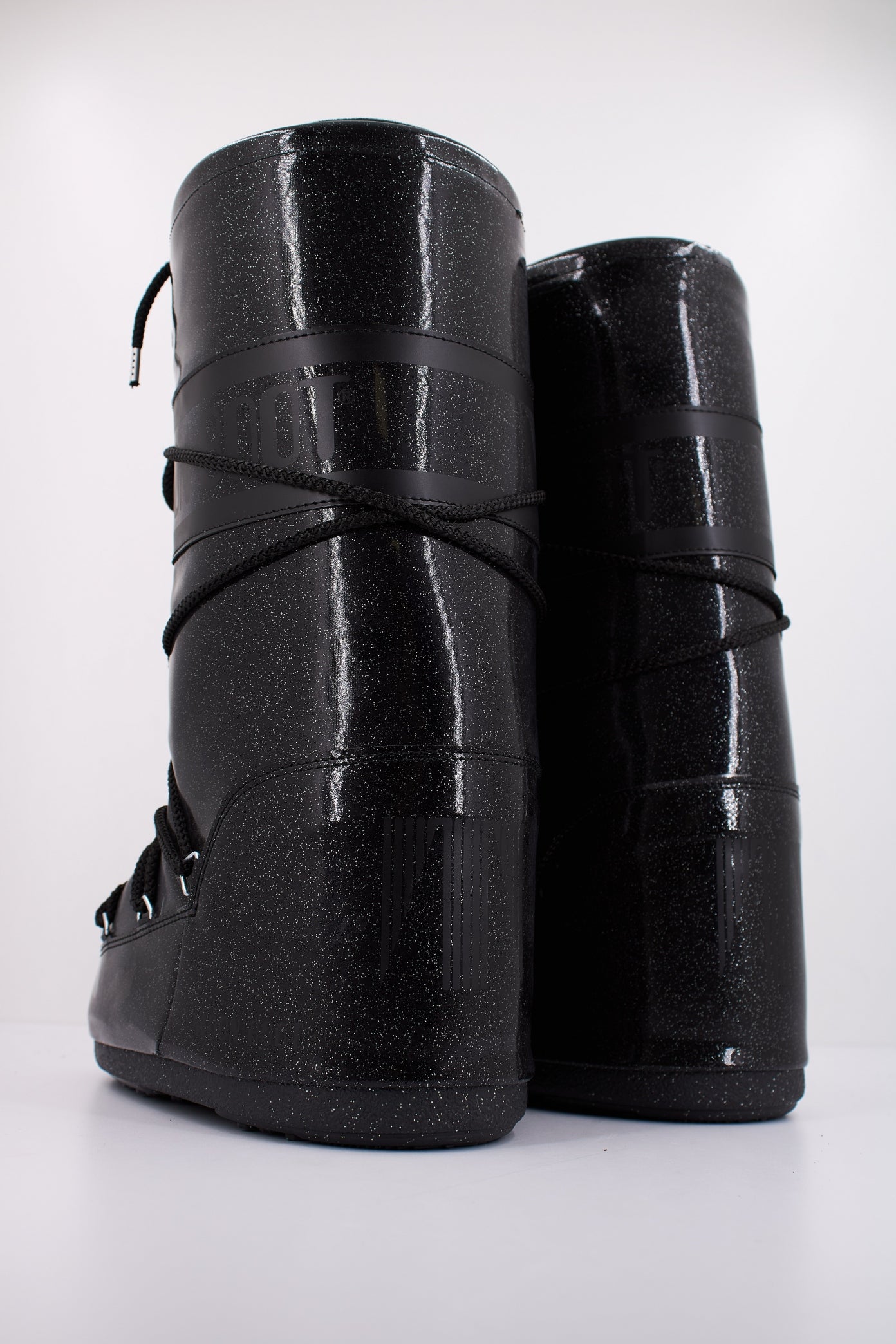 MOON BOOT MB ICON GLITTER en color NEGRO (4)