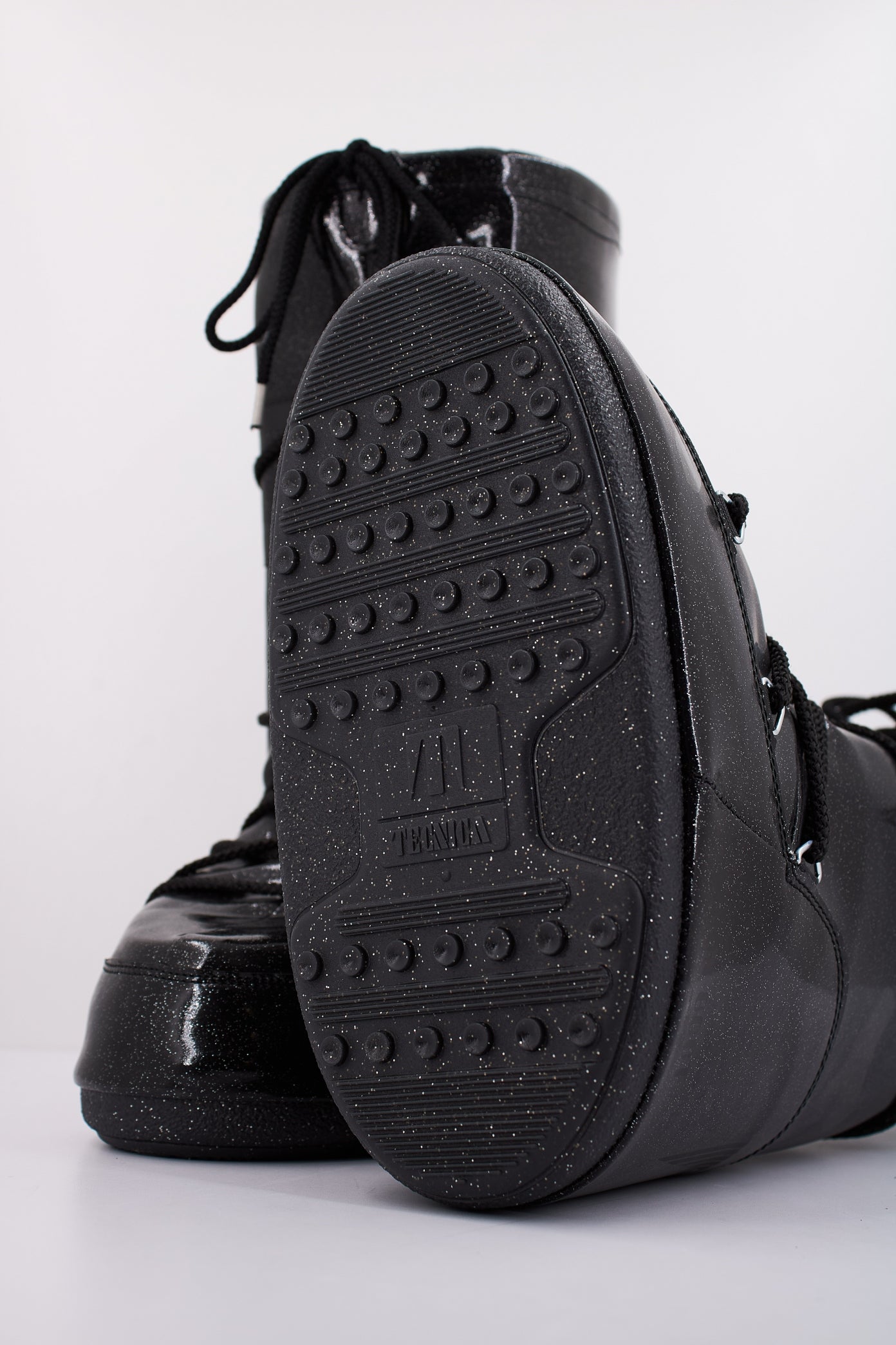MOON BOOT MB ICON GLITTER en color NEGRO (5)