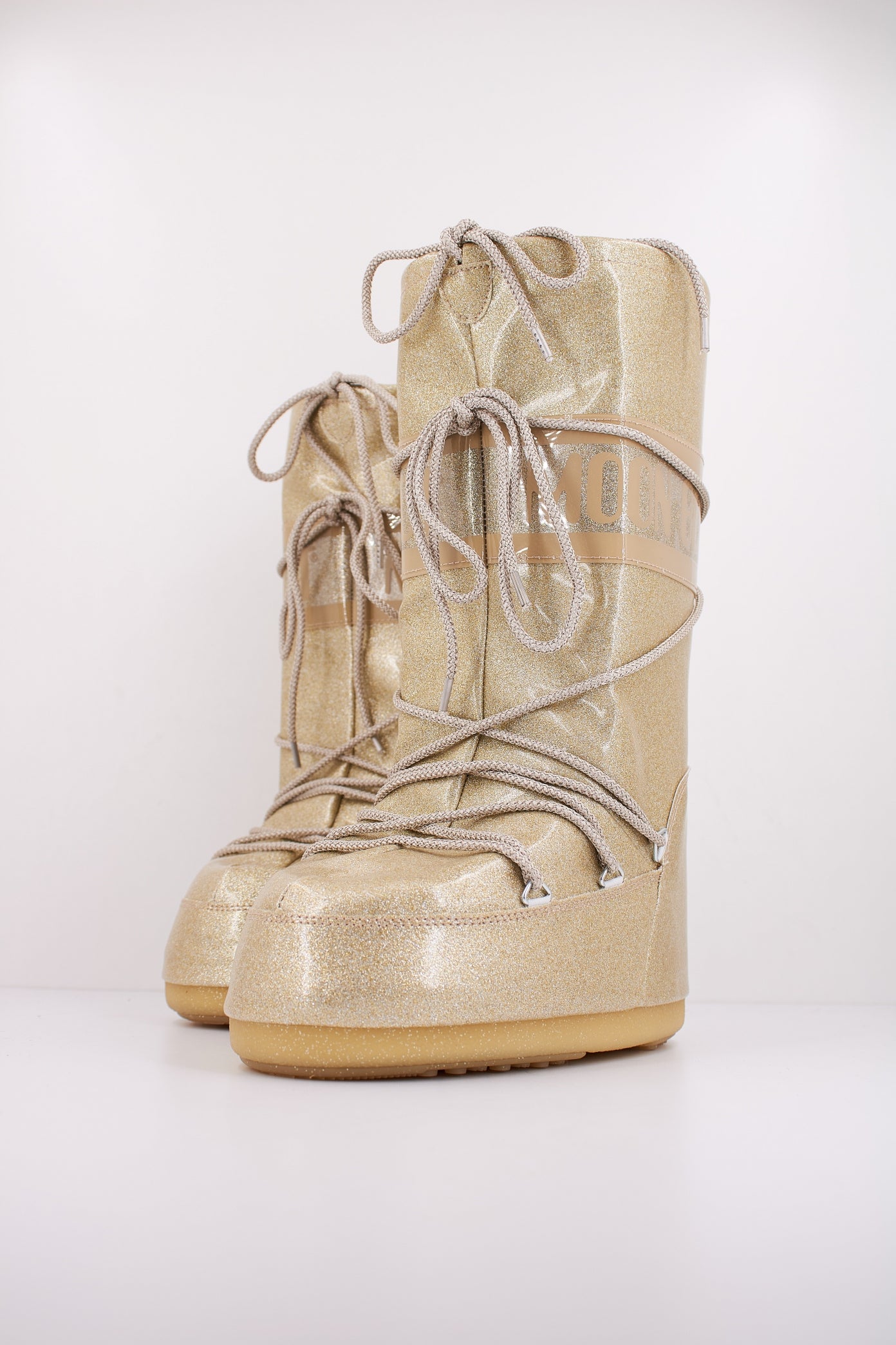 MOON BOOT MB ICON GLITTER en color ORO (2)