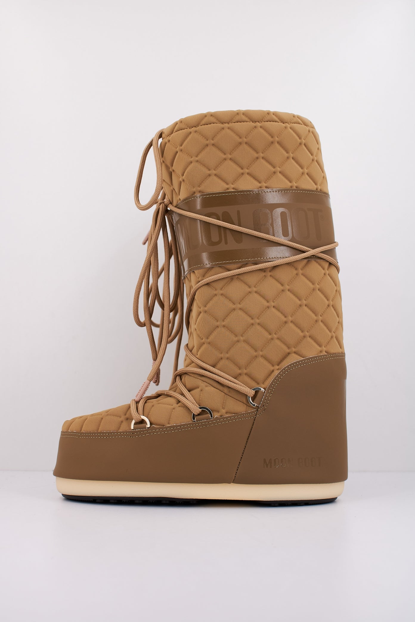 MOON BOOT MB ICON QUILT en color MARRON (1)