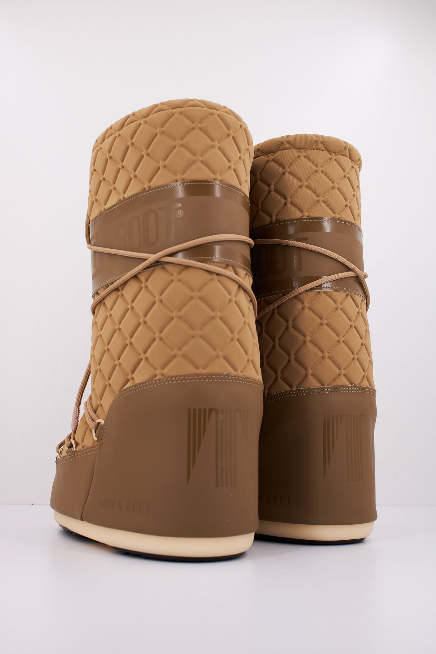 MOON BOOT MB ICON QUILT en color MARRON (4)